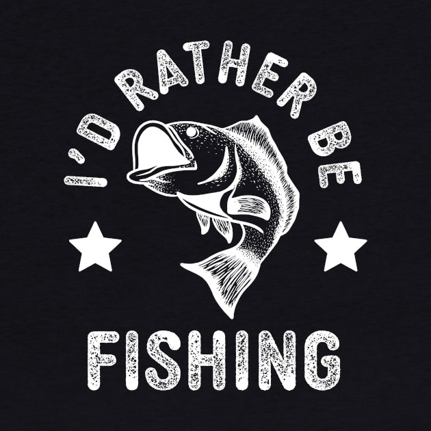 I’d Rather Be Fishing by narekmug